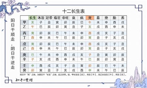 12長生表|十二長生表 